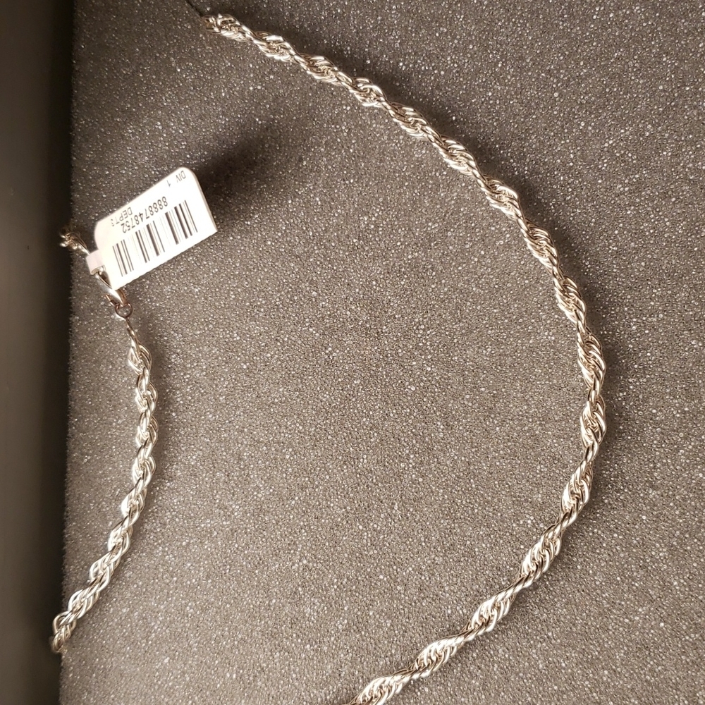 Sevilla Rope Chain Sterling silver. 925